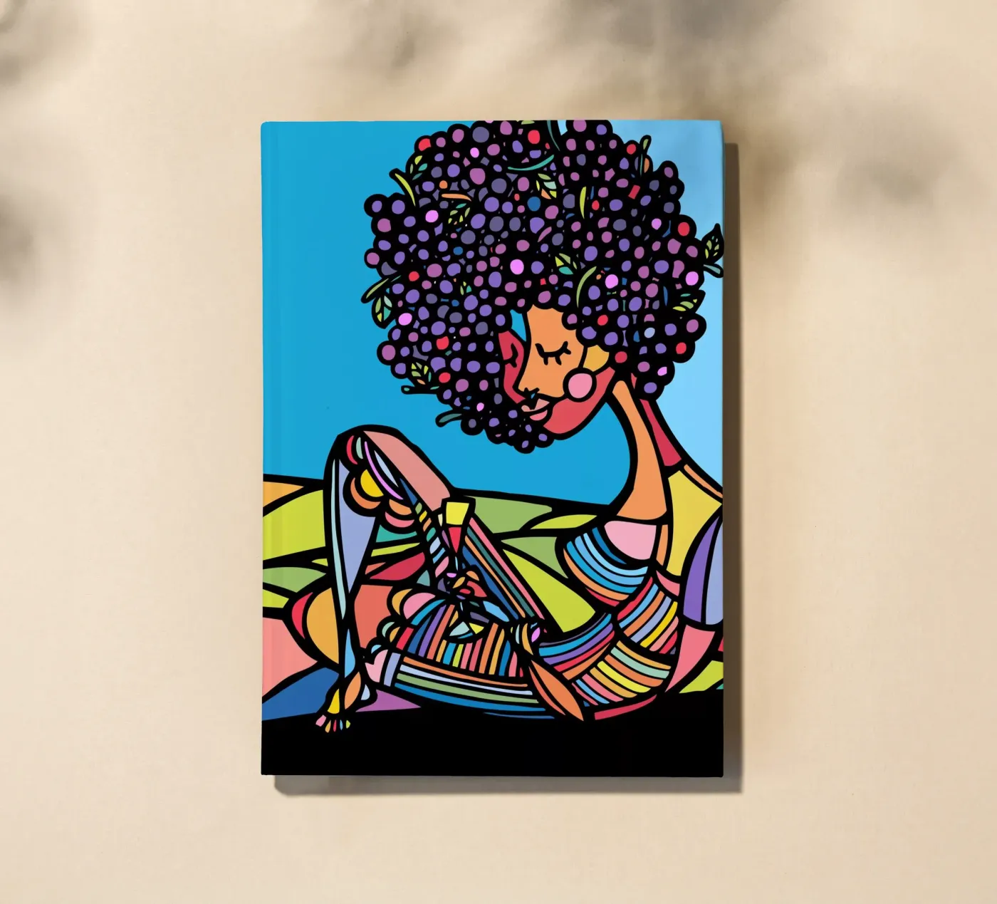 Afro notebook by Ninhol