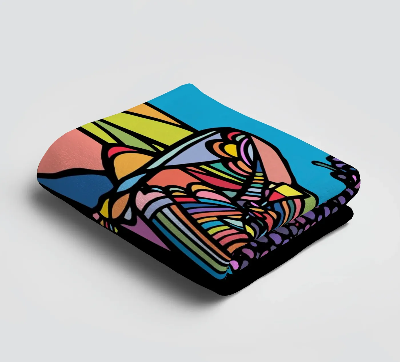 Afro towel by Ninhol