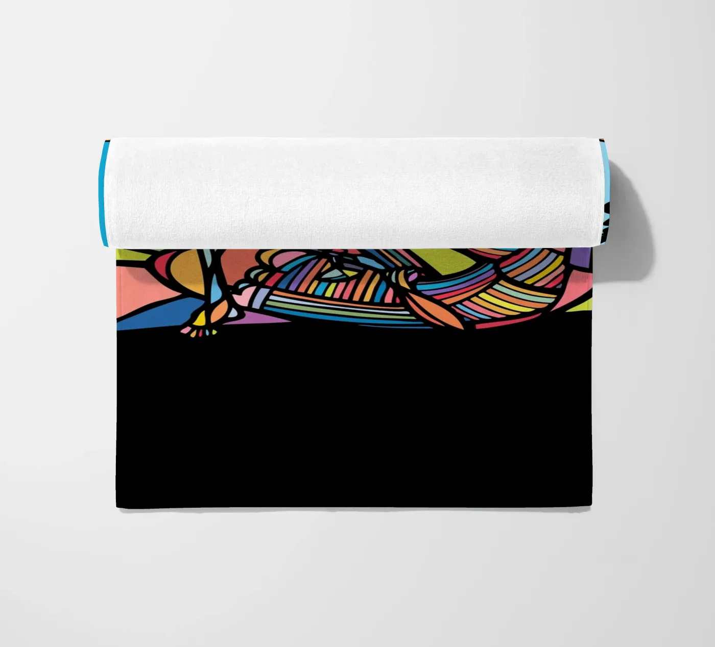 Afro beach towel by Ninhol