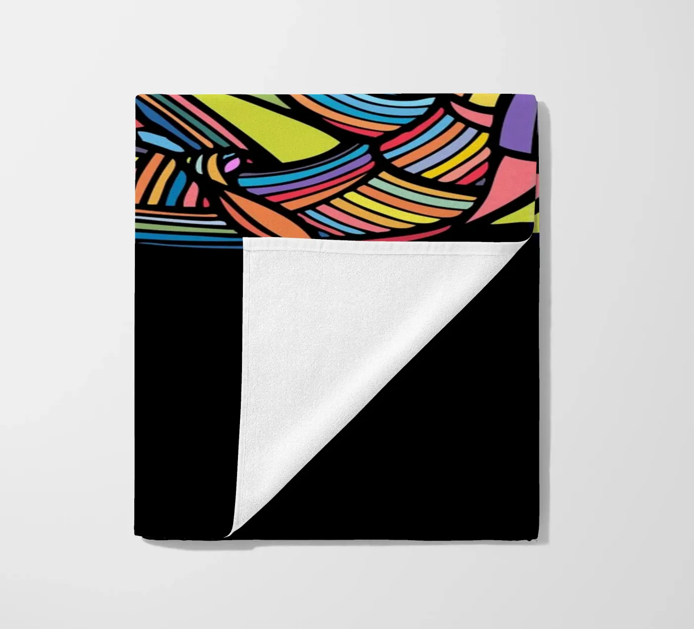 Afro beach towel by Ninhol