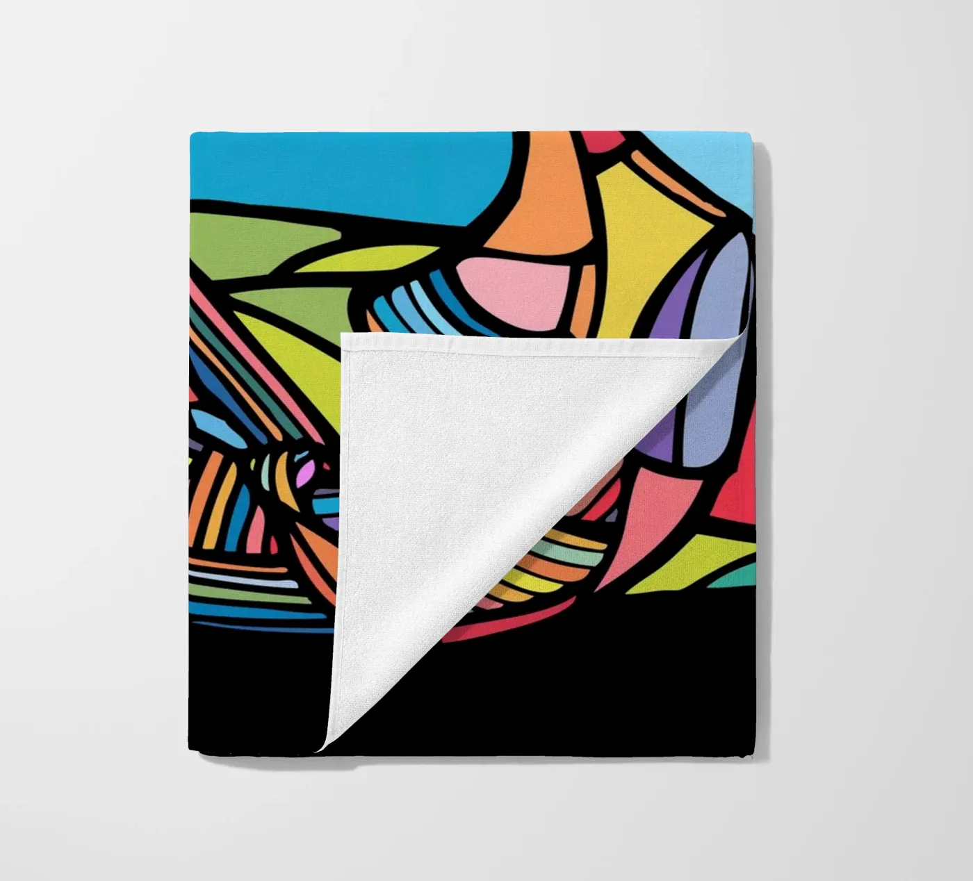 Afro beach towel by Ninhol
