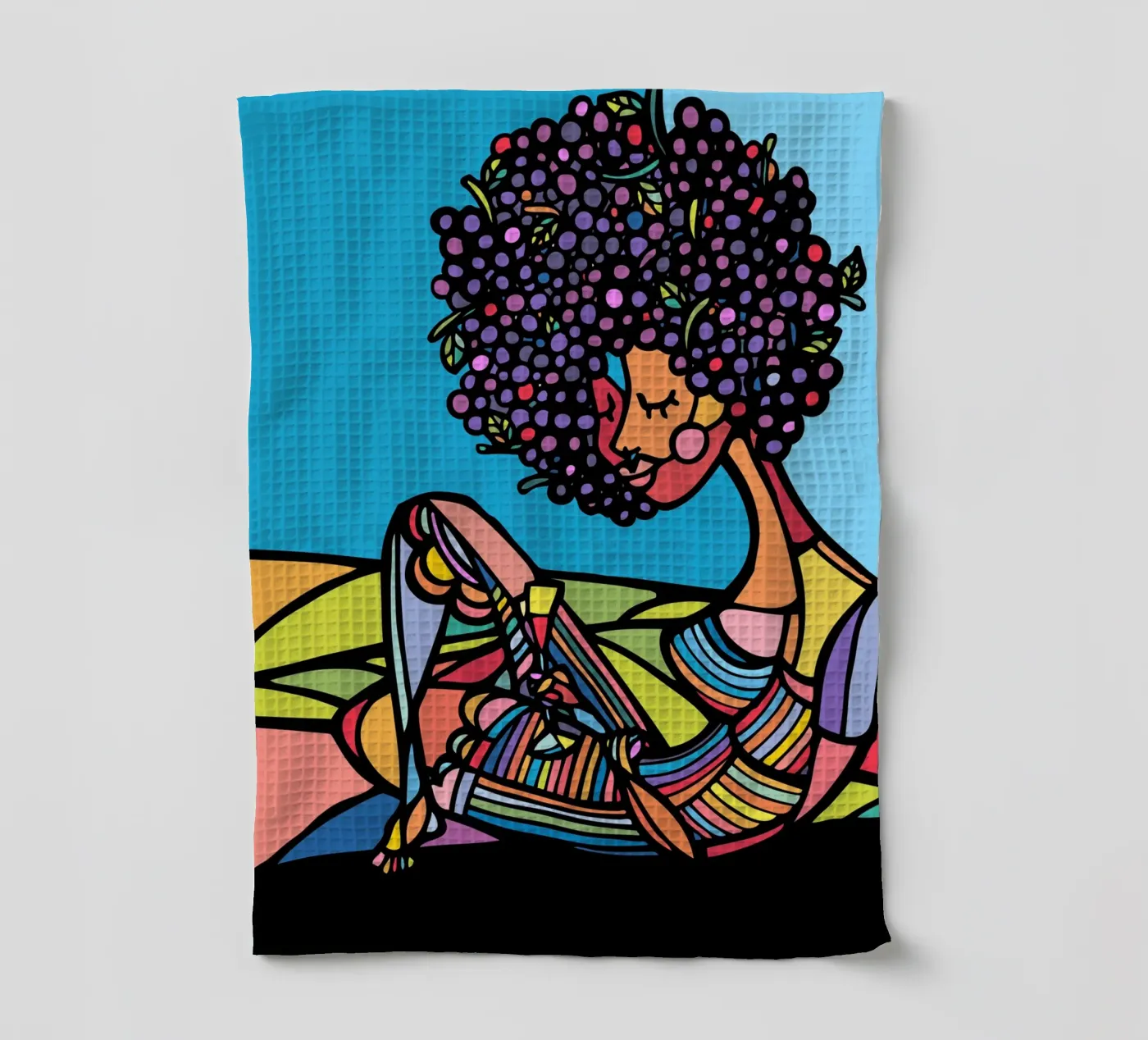 Afro torchon de Ninhol