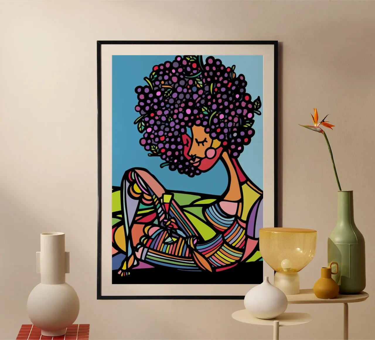 Afro poster da Ninhol
