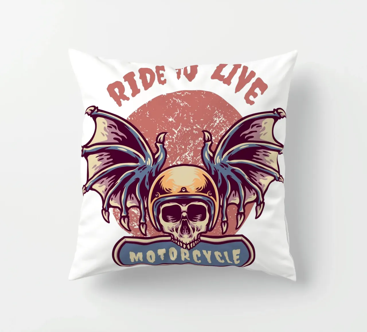 motocicletta per vivere cuscino da ririedis