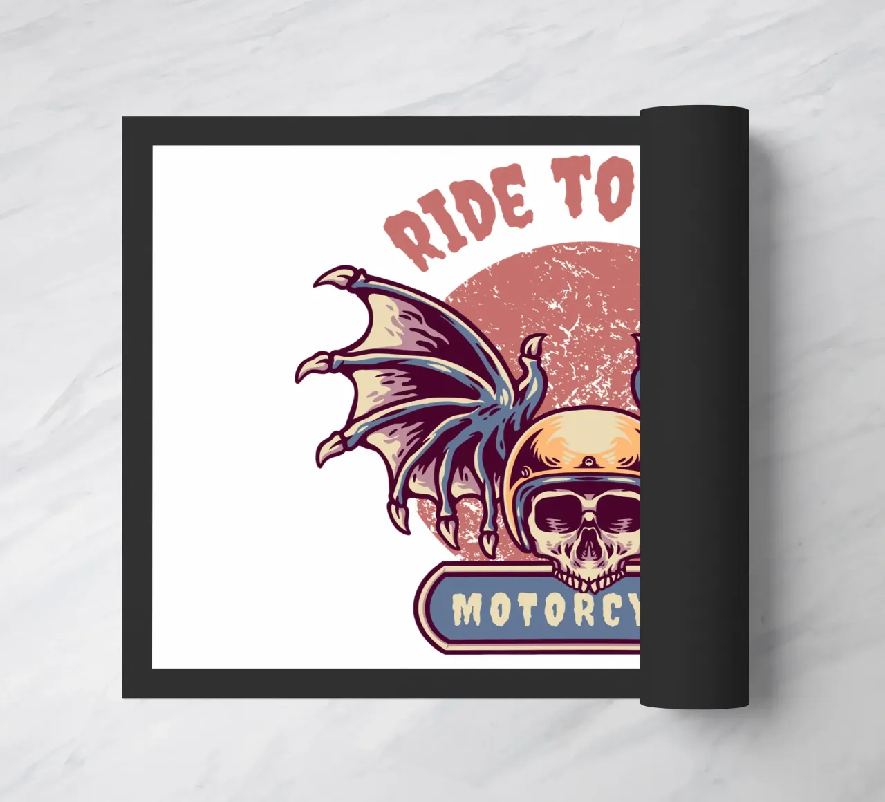 motocicletta per vivere zerbino da ririedis