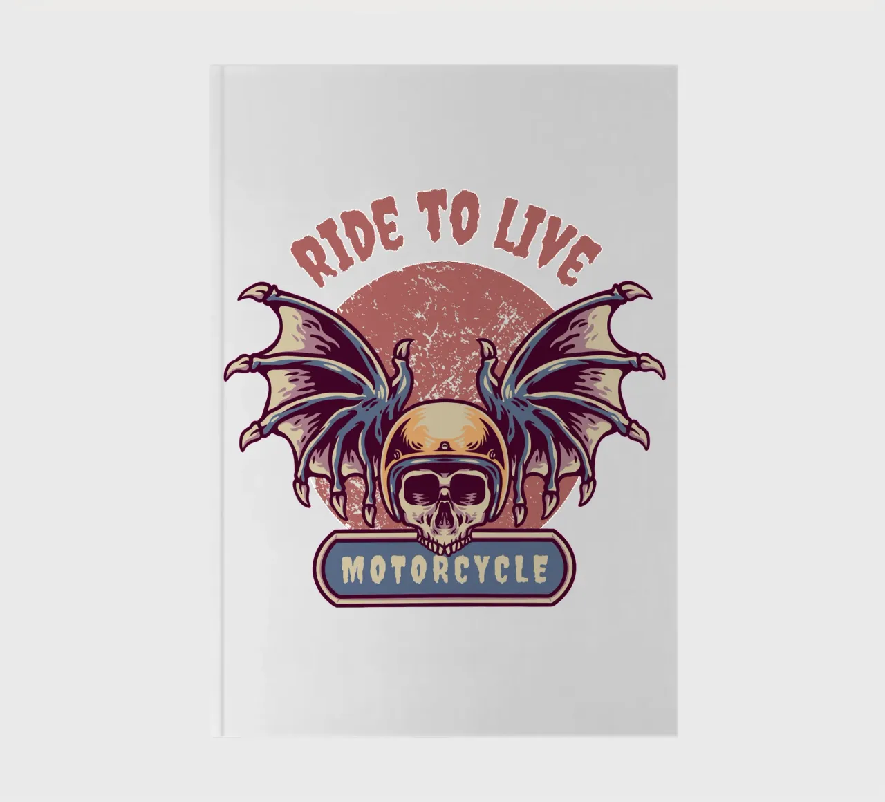 ride to live motorcycle notebook by ririedis