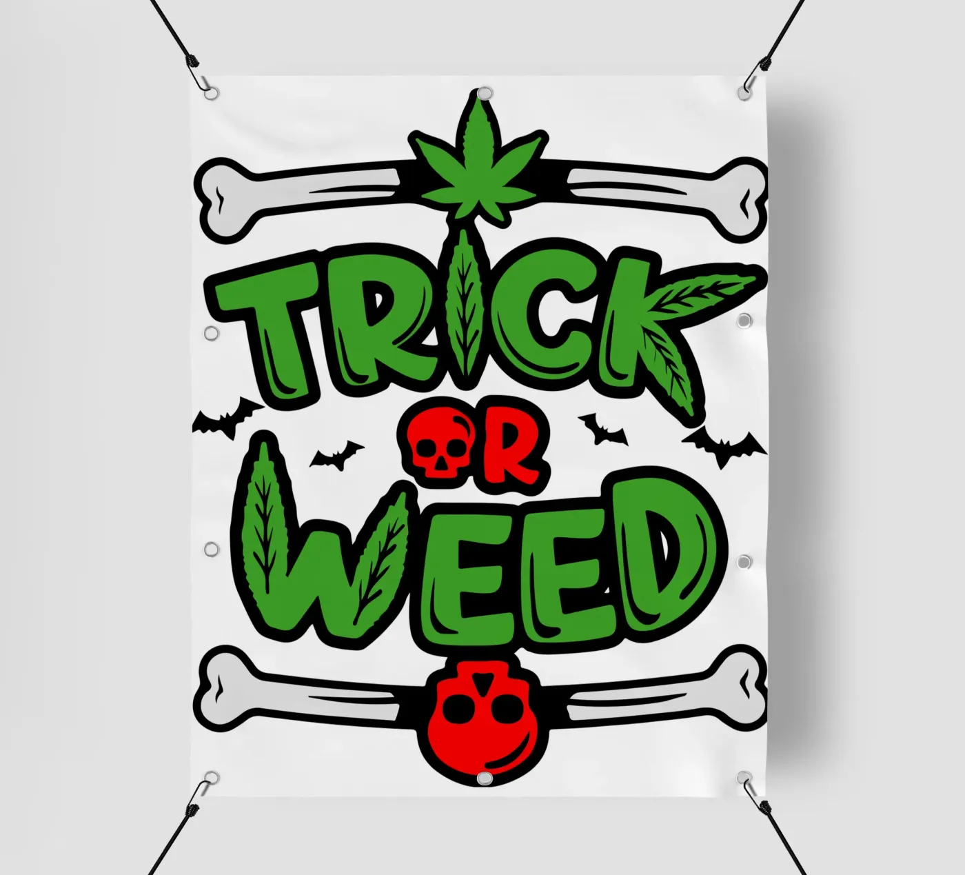 Trick oder Unkraut PVC Plane von ririedis