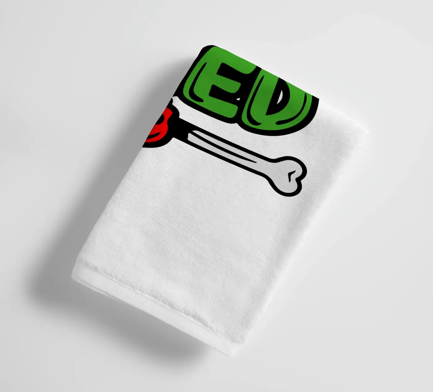 trick or weed Handtuch von ririedis