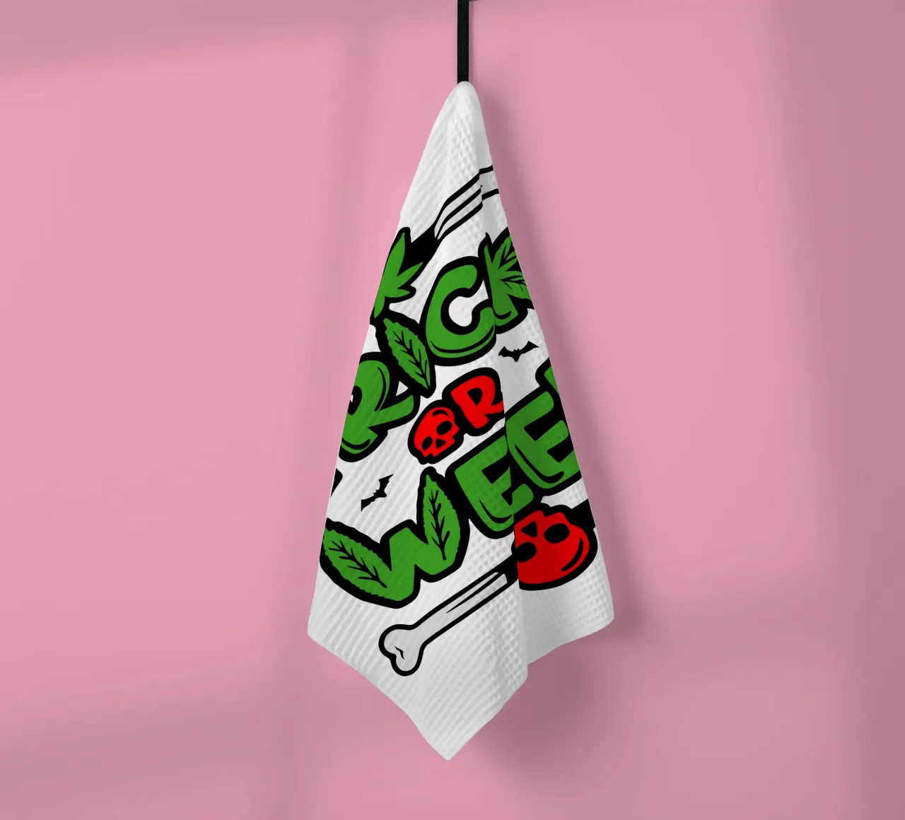 Trick oder Unkraut Geschirrtuch von ririedis