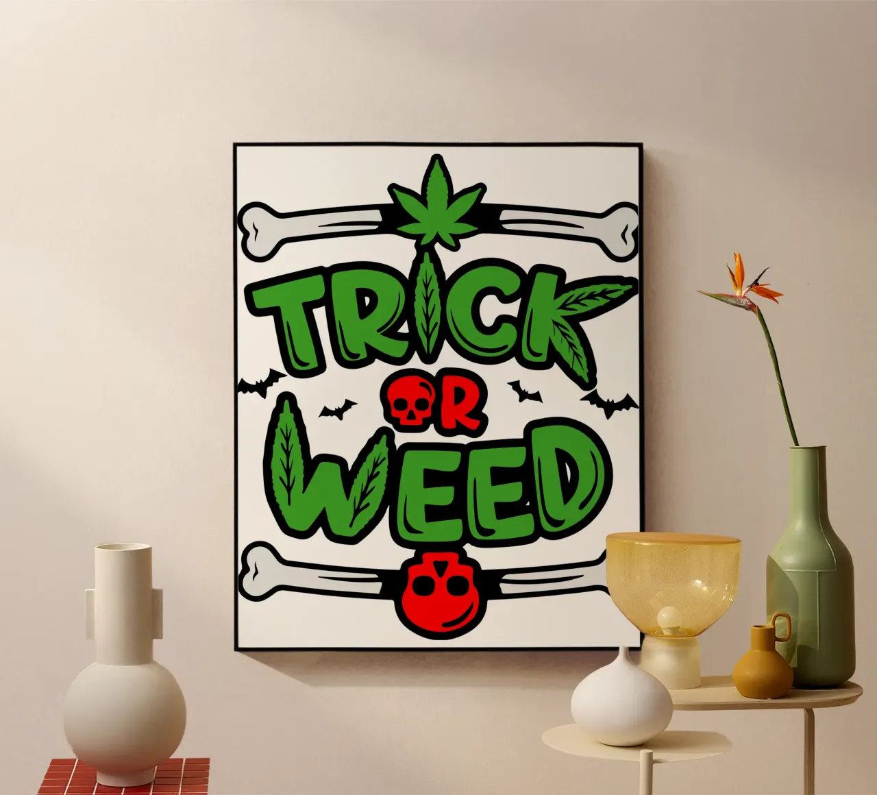 trucco o erba plexiglass da ririedis