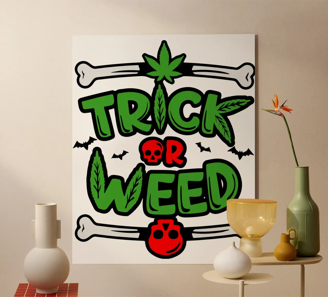 trucco o erba plexiglass da ririedis