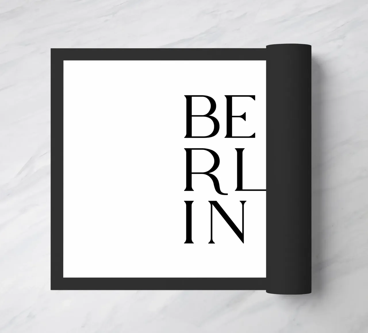 Tipografia di Berlino zerbino da YV TYPOGRAPHY