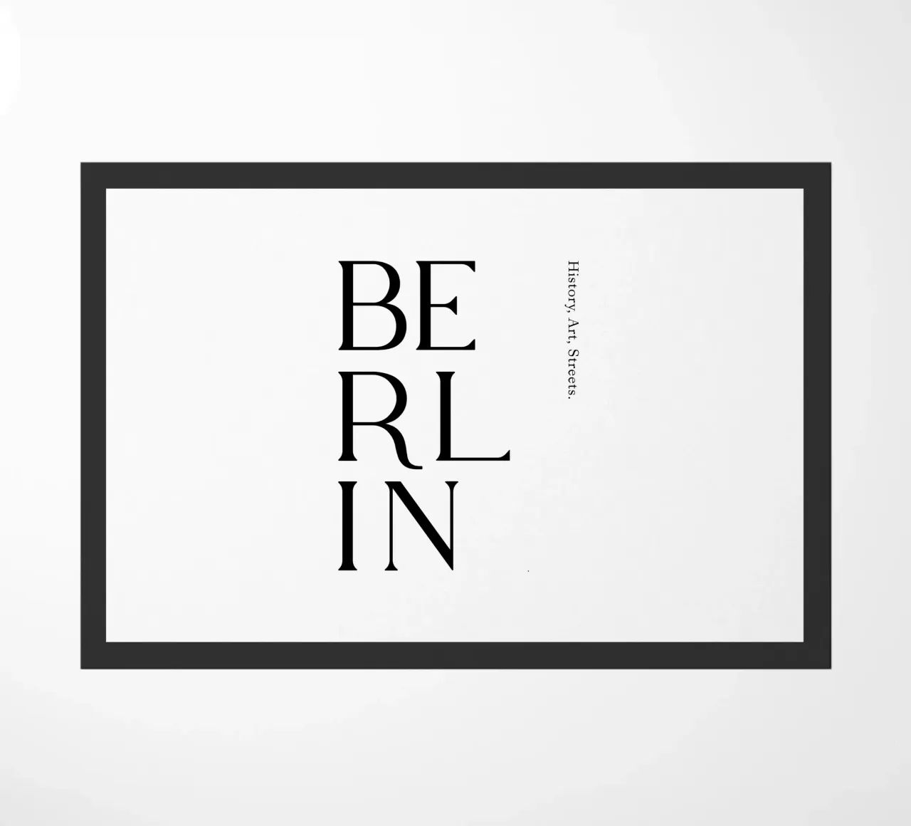 Tipografia di Berlino zerbino da YV TYPOGRAPHY