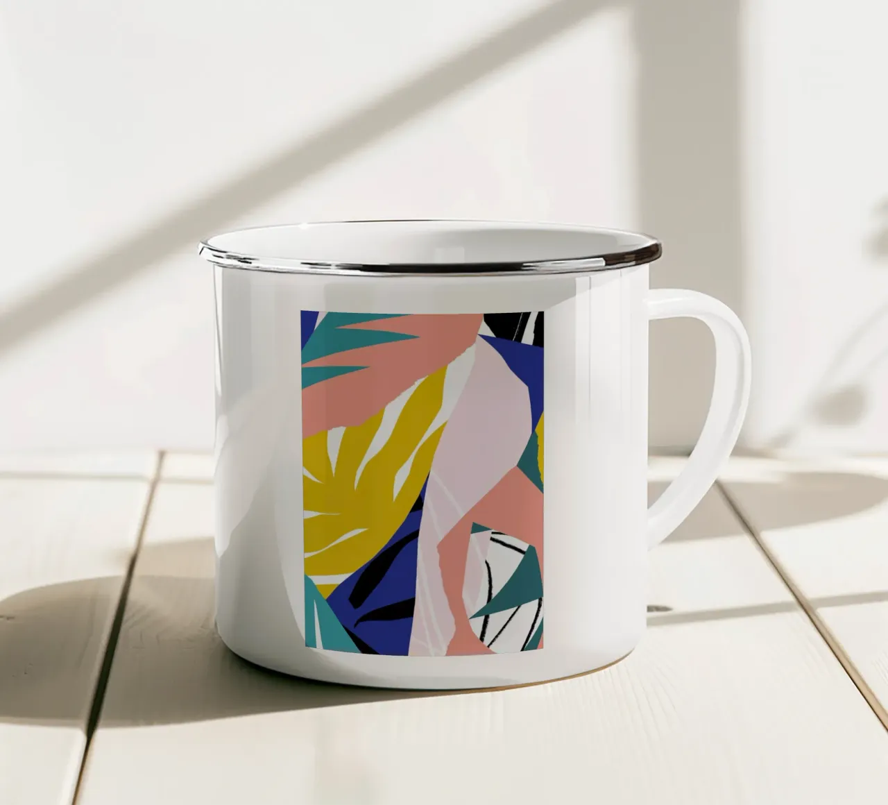 Botanical House tazza in smalto da Tom Abbiss Smith