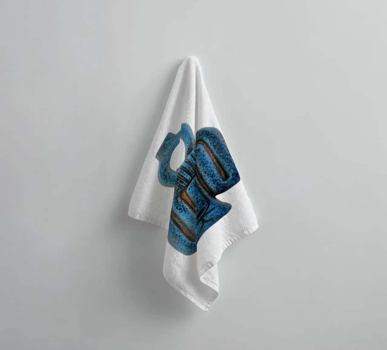 Tyet Égypte Isis Nœud Ankh Amulette Art serviette de bain de nirwanaart