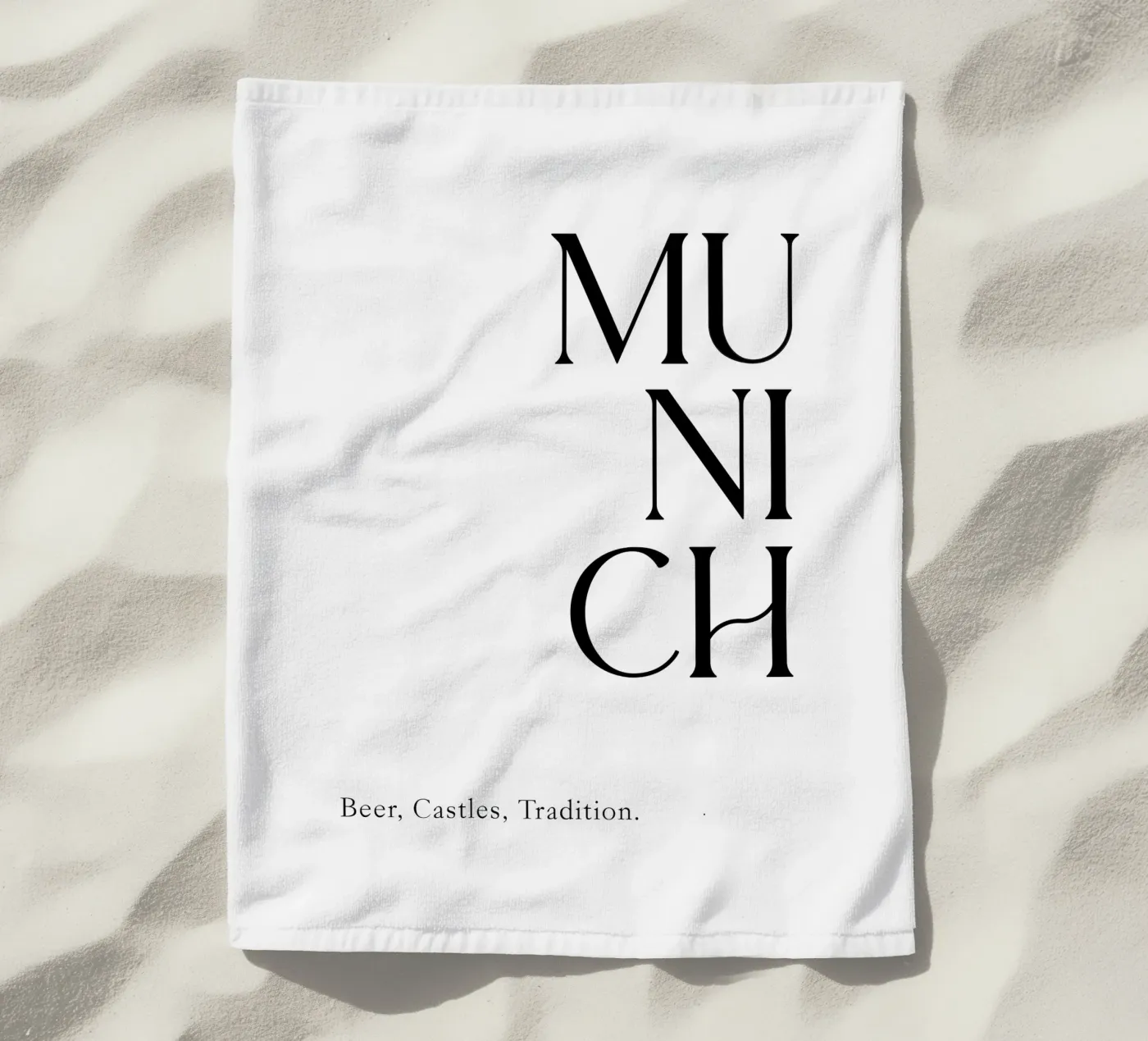Munich Typography telo mare da YV TYPOGRAPHY