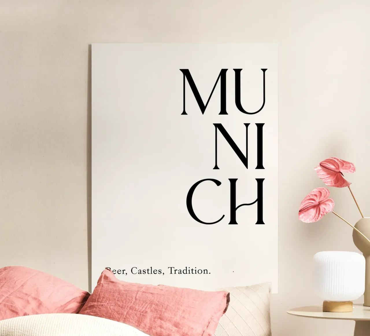 Munich Typography plexiglass da YV TYPOGRAPHY