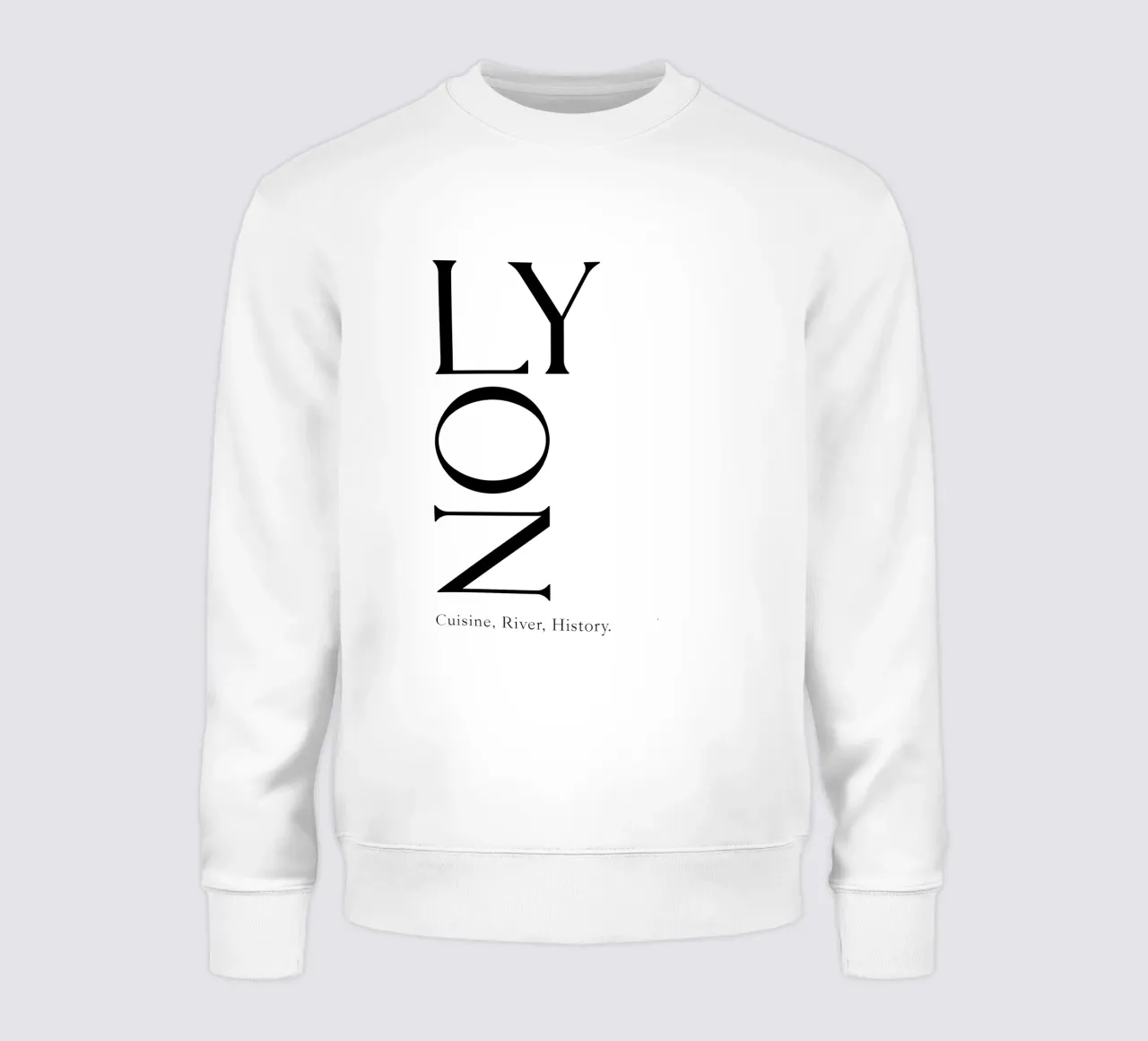 Tipografia di Lione felpa da YV TYPOGRAPHY
