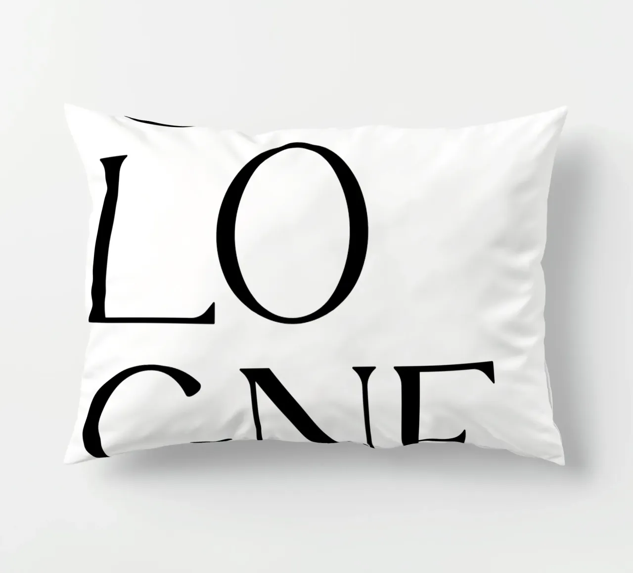 Tipografia Colonia cuscino da YV TYPOGRAPHY