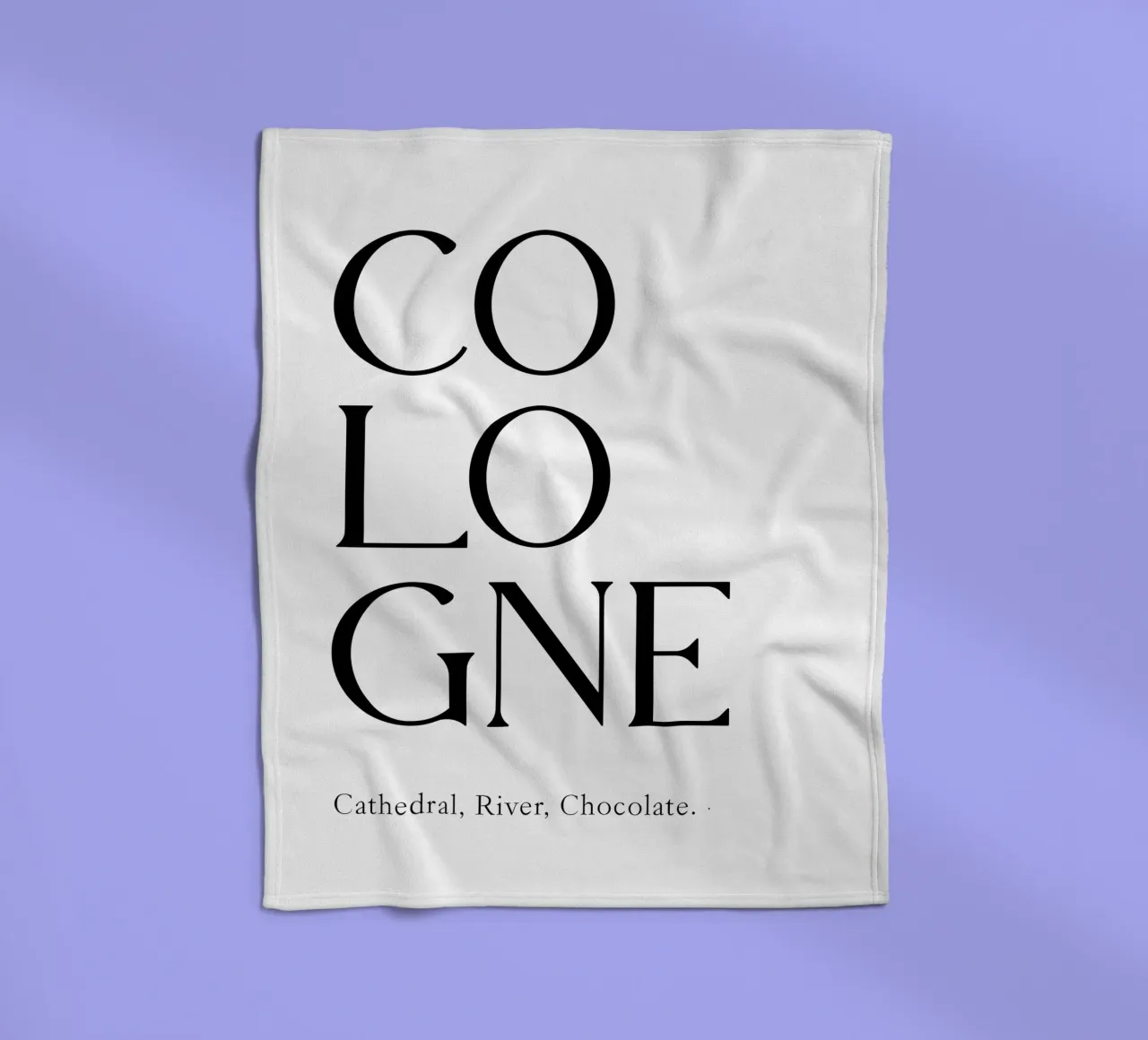Tipografia Colonia coperta in pile da YV TYPOGRAPHY