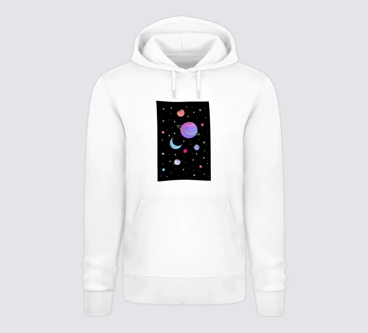 Great Universe felpa con cappuccio da cafelab