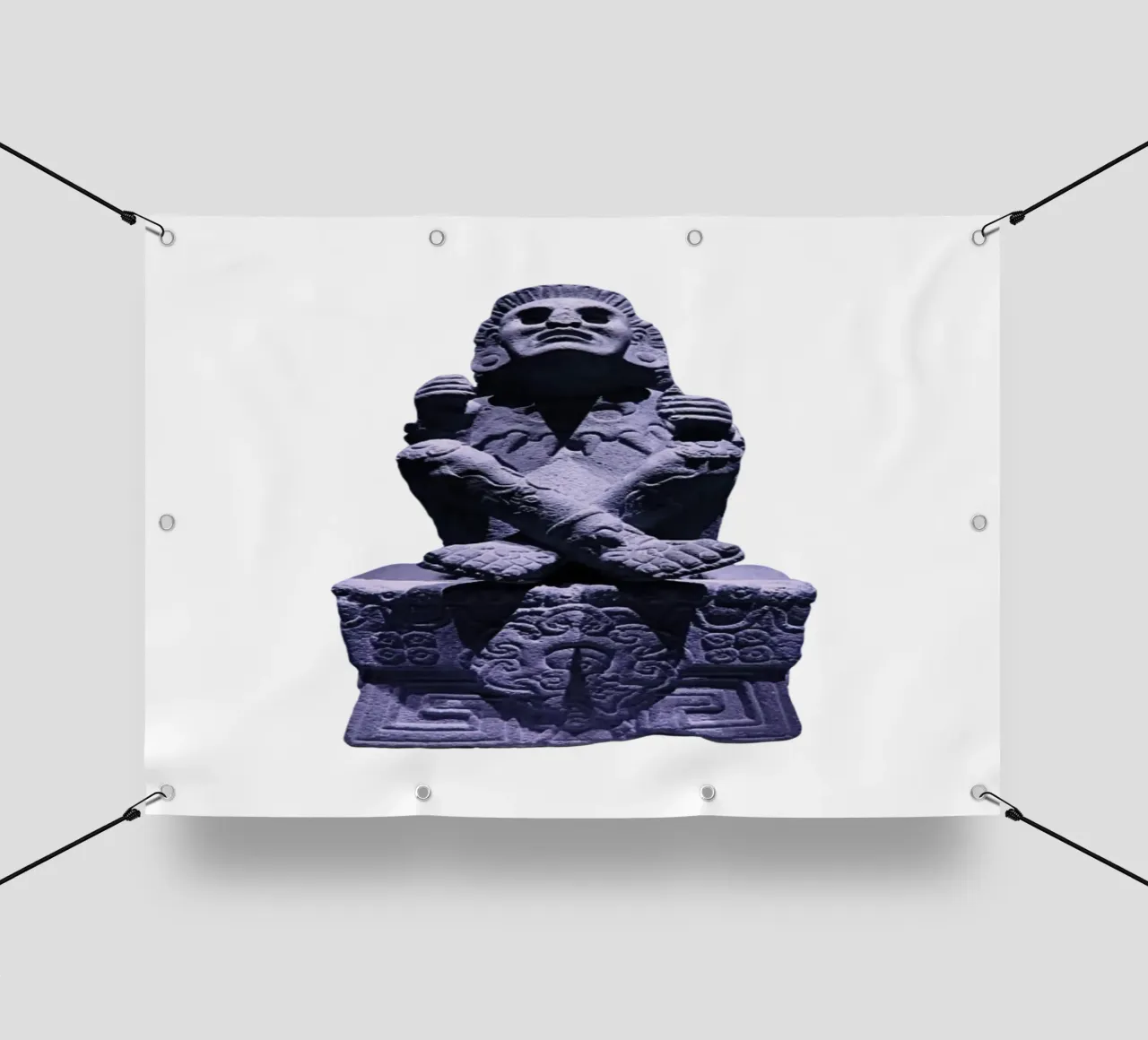 Xochipilli Art Design telo in pvc da nirwanaart