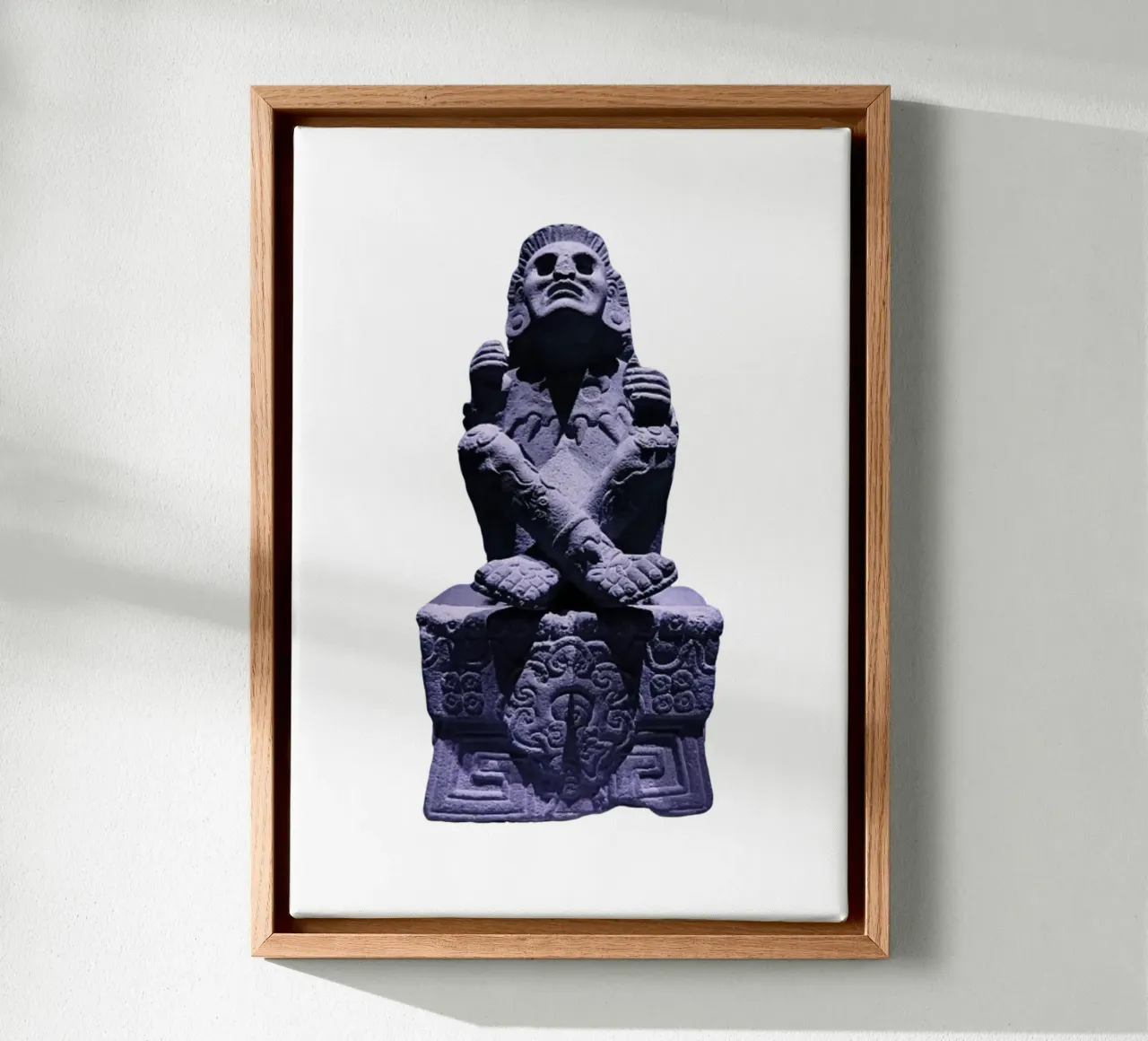 Xochipilli Kunstontwerp canvas van nirwanaart