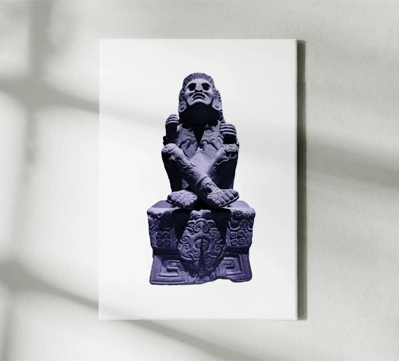 Xochipilli Kunstontwerp canvas van nirwanaart