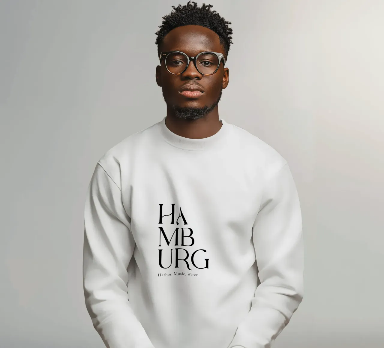 Tipografia di Amburgo felpa da YV TYPOGRAPHY