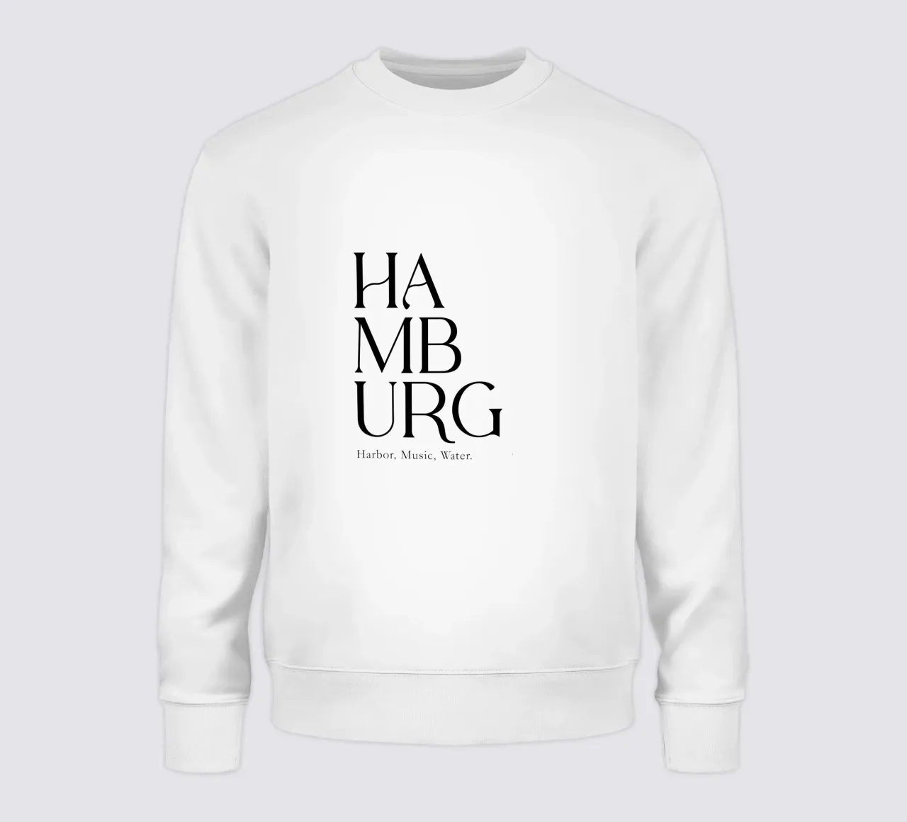Tipografia di Amburgo felpa da YV TYPOGRAPHY