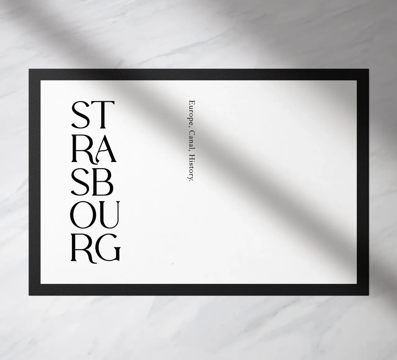 Tipografia di Strasburgo zerbino da YV TYPOGRAPHY