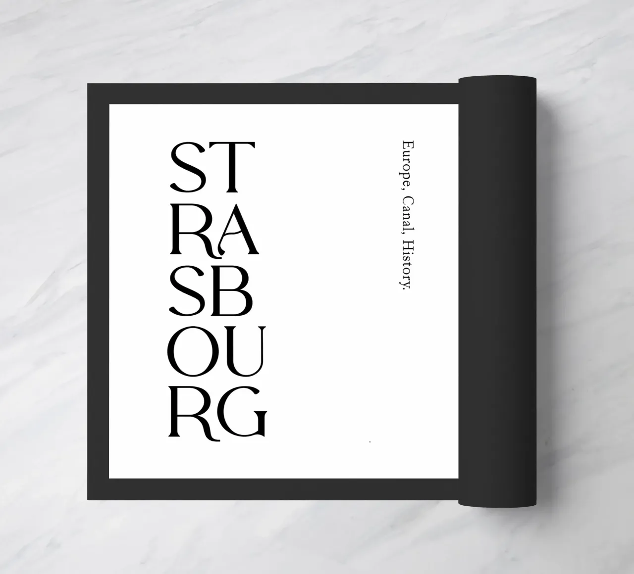Tipografia di Strasburgo zerbino da YV TYPOGRAPHY