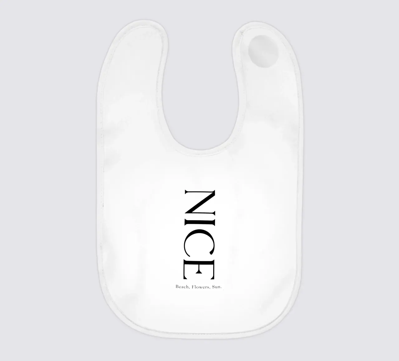 Nice Typography bavaglino da YV TYPOGRAPHY