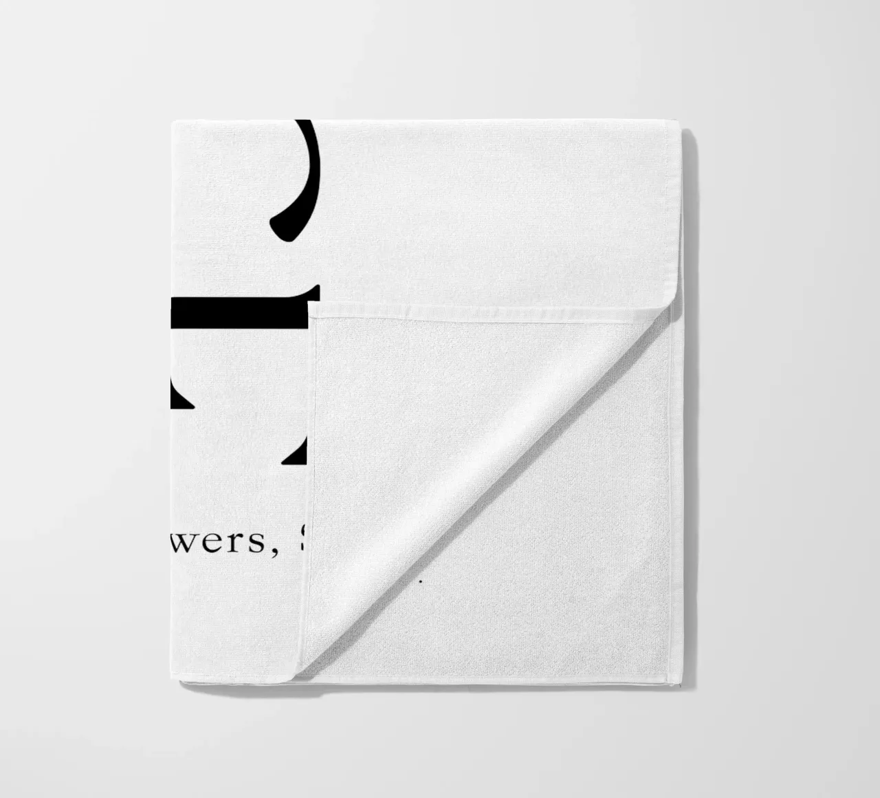 Nice Typography telo mare da YV TYPOGRAPHY