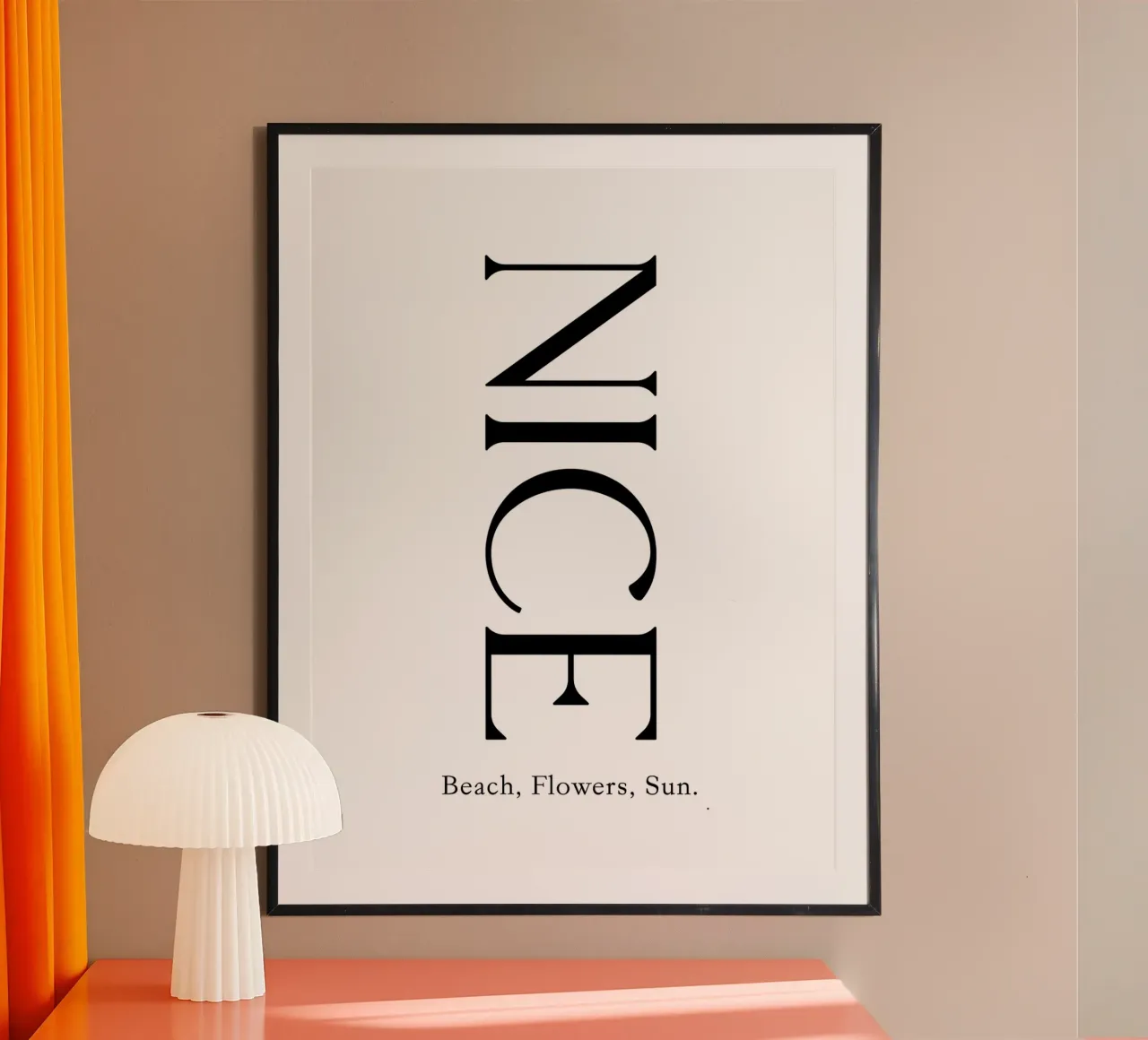Nice Typography poster by YV TYPOGRAPHY