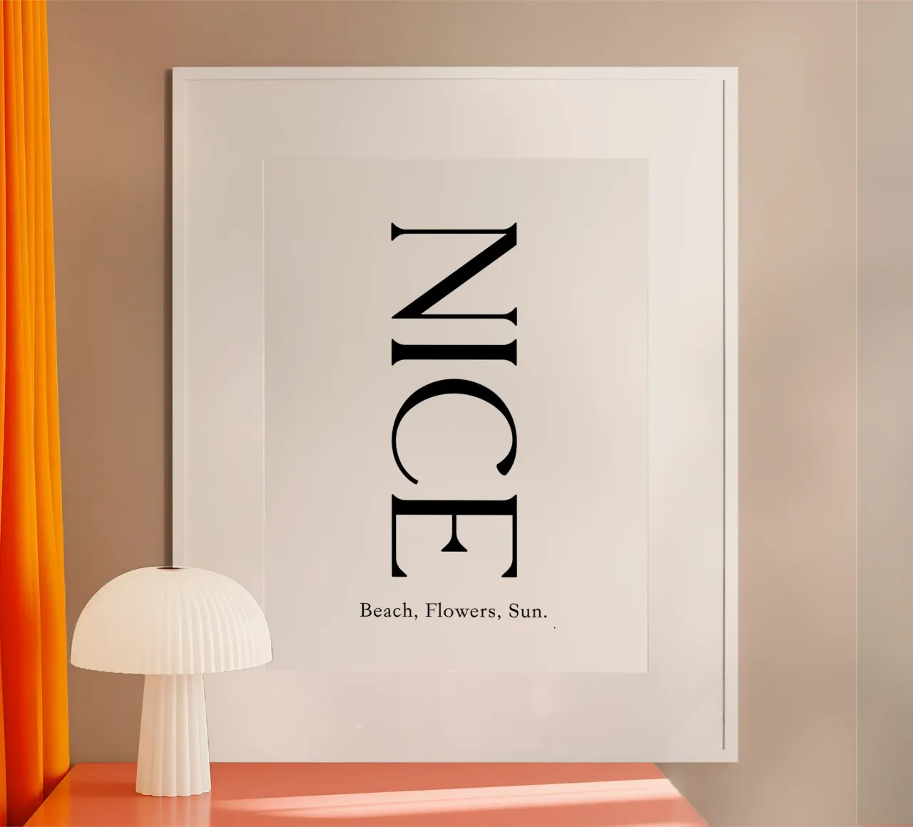 Nice Typography poster by YV TYPOGRAPHY