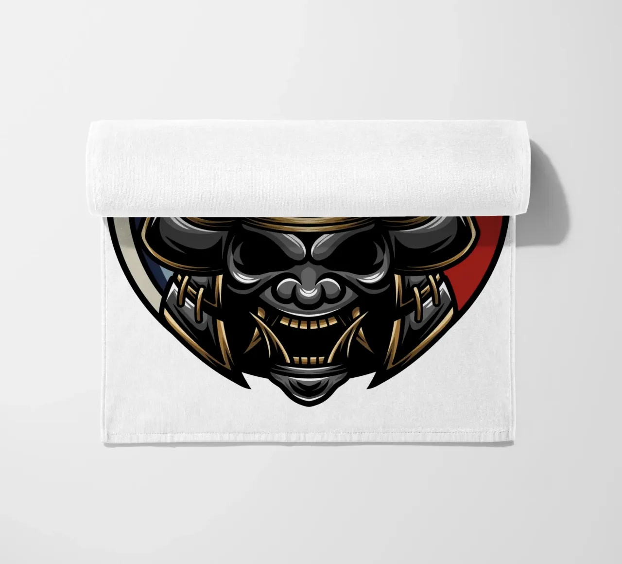 Maschera giapponese telo mare da nirwanaart