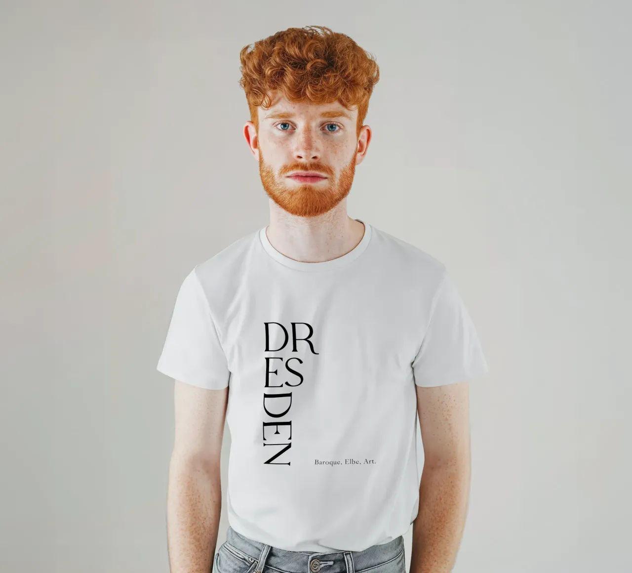 Tipografia di Dresda t-shirt da YV TYPOGRAPHY