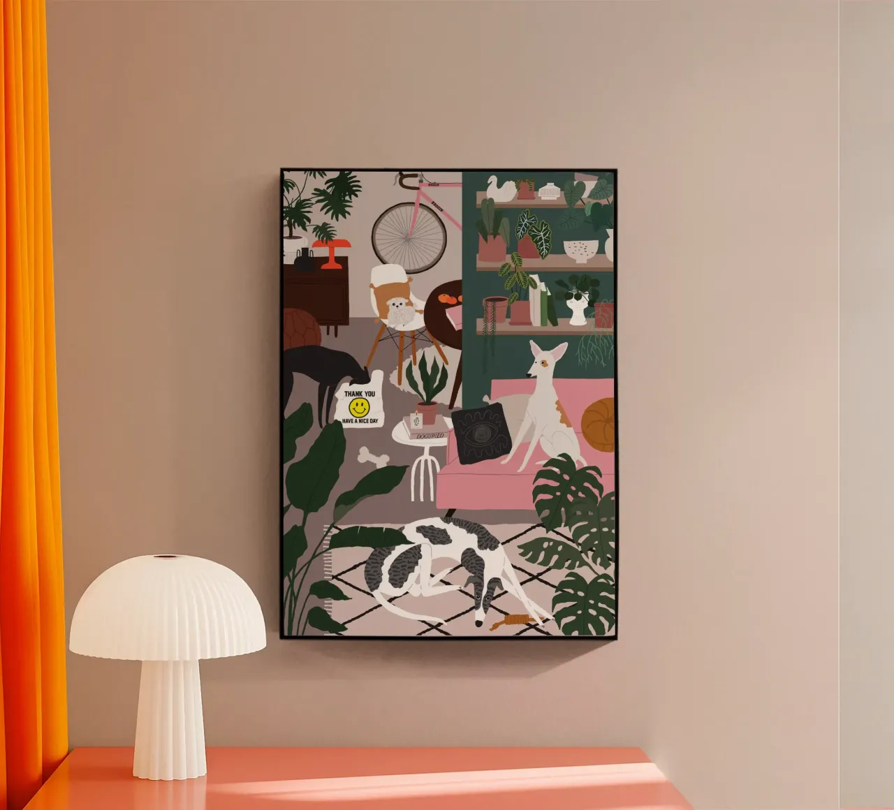 Dogupied plexiglass da typealive