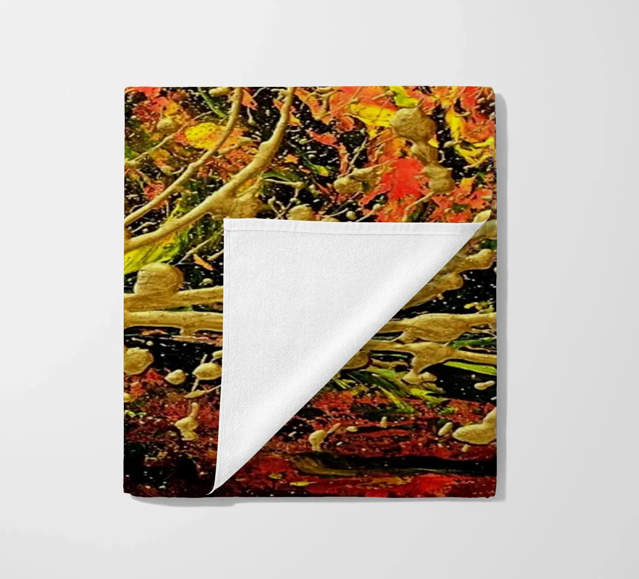 AUTUMN SYMPHONY telo mare da Thierry Vobmann Abstract painting