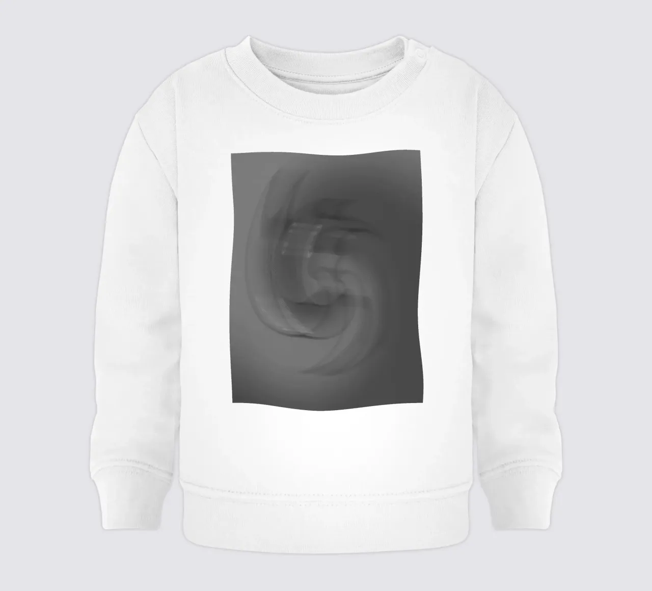 Abstract black and grey twisted pattern baby sweatshirt by Something for you