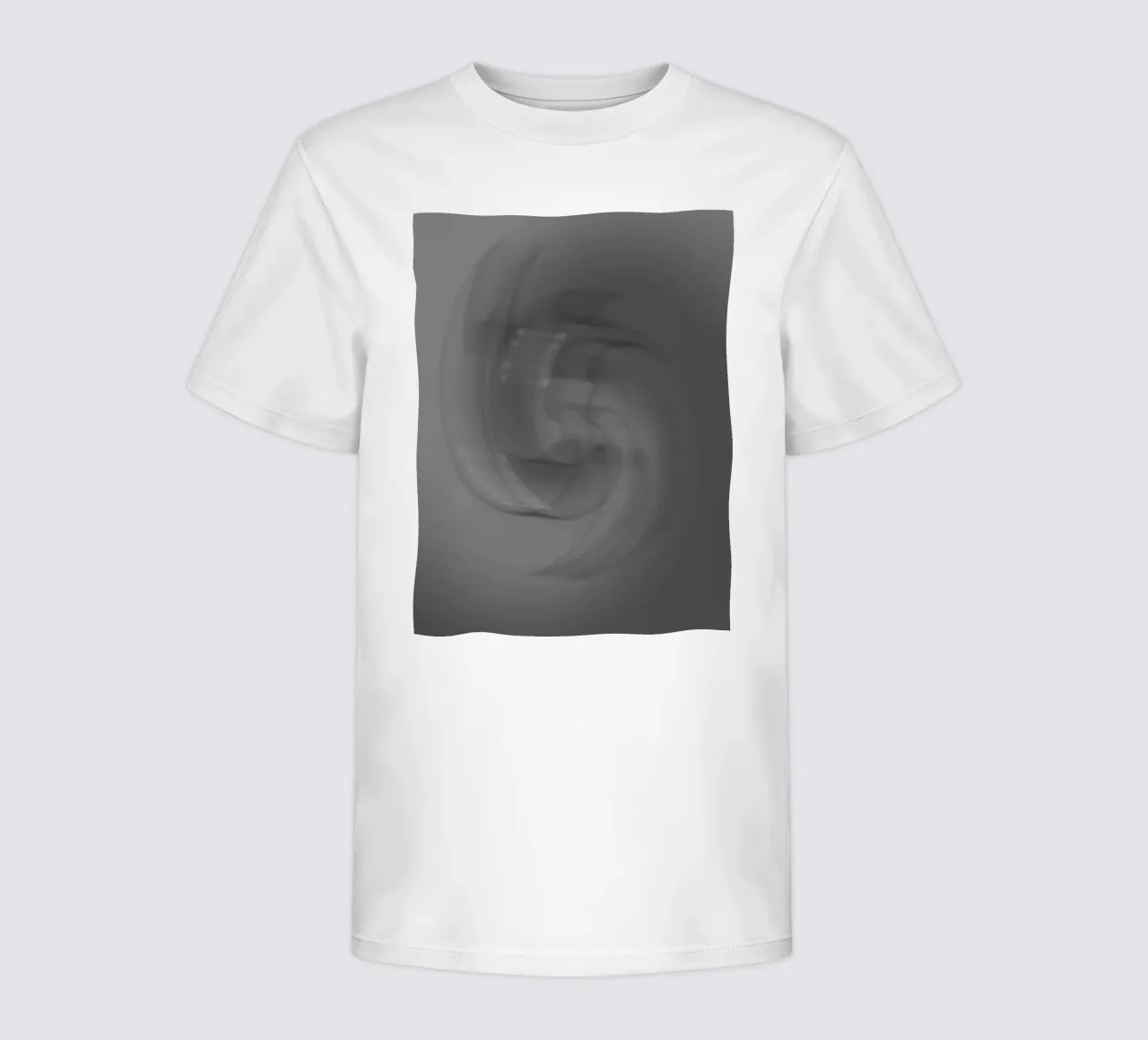 Abstract black and grey twisted pattern kids t-shirt by Something for you