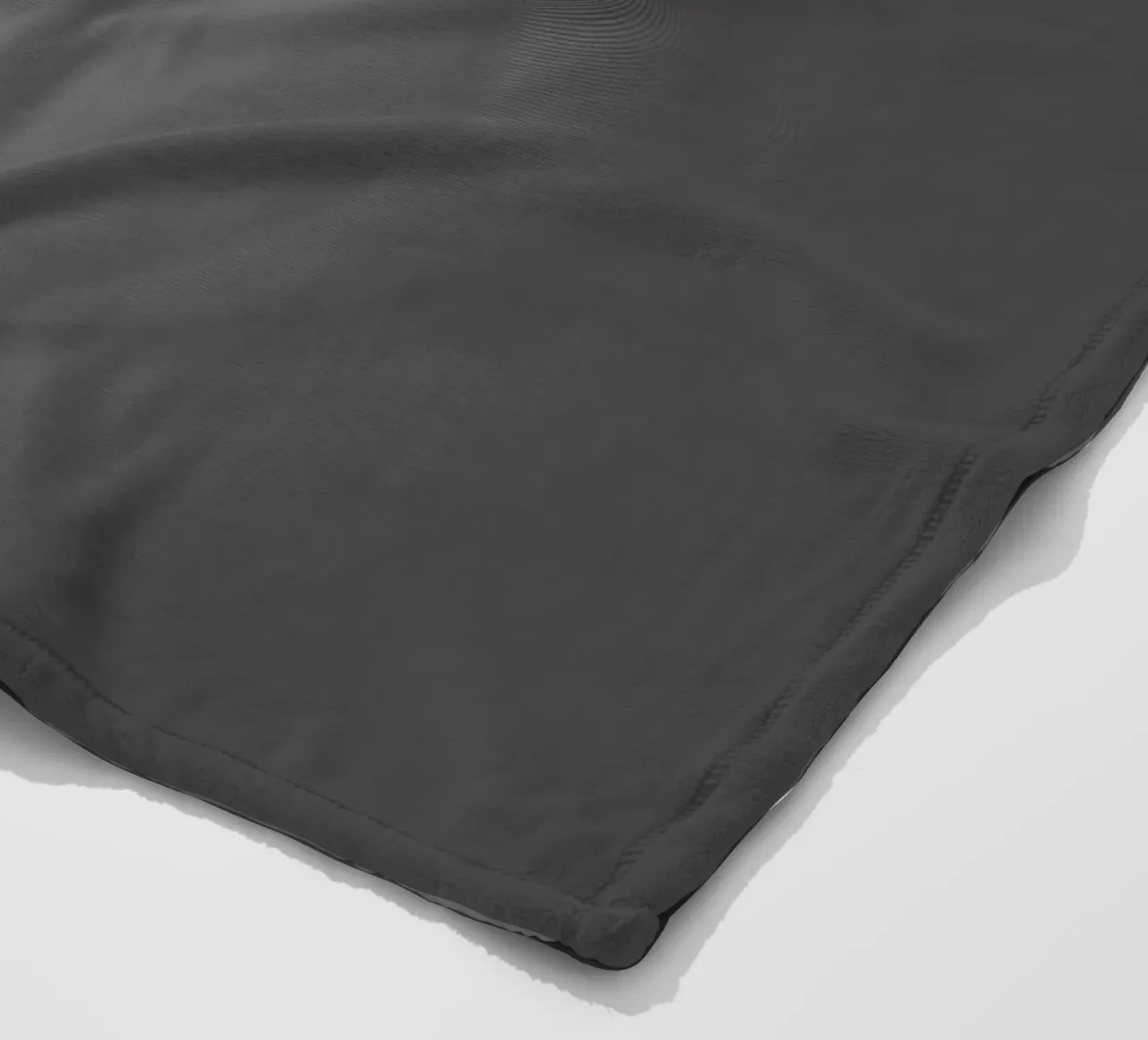 Abstraktes schwarz graues verdrehtes Muster Fleecedecke von Something for you