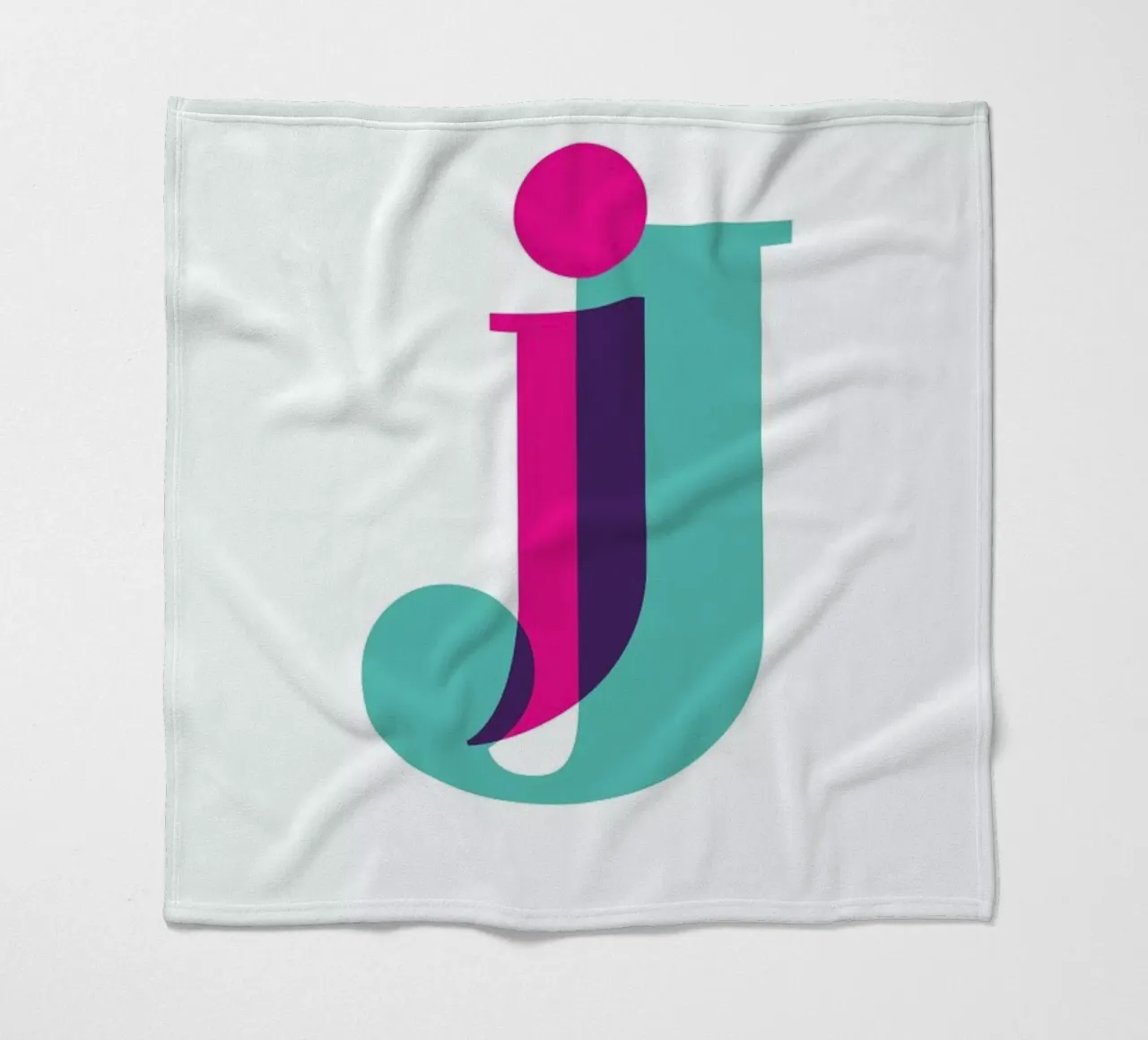 Magenta/Mint J coperta in pile da Studio One