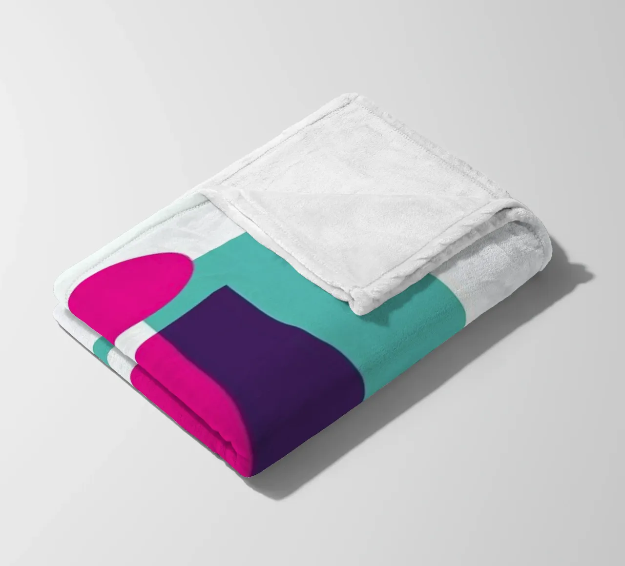 Magenta/Mint J coperta in pile da Studio One