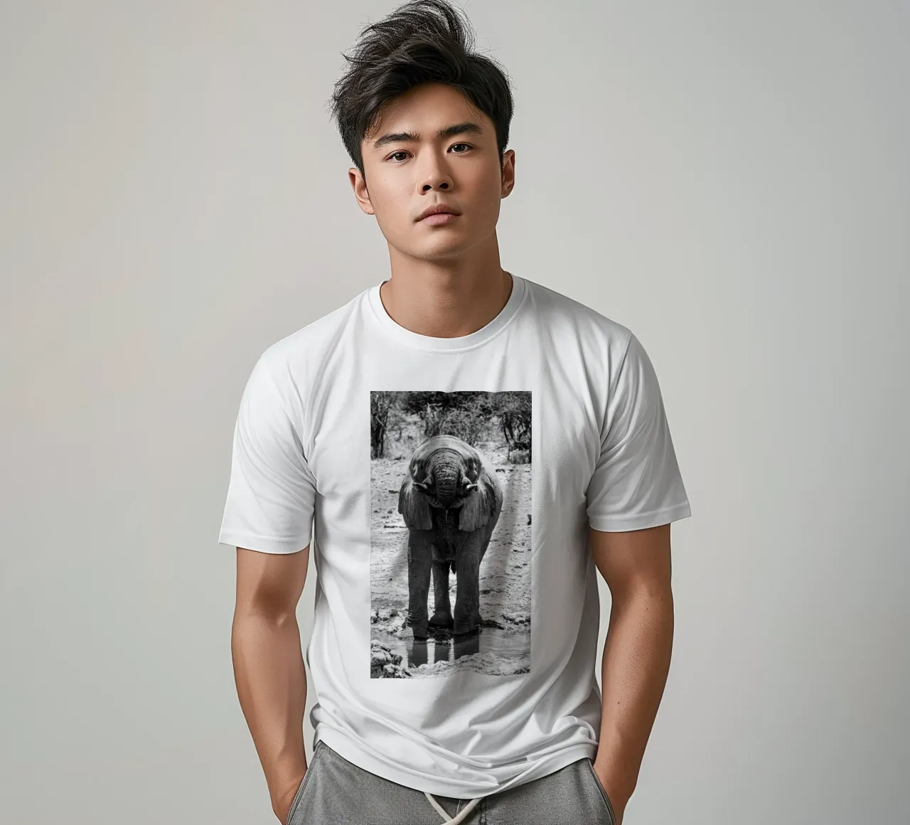 Namibian Elephant t-shirt da FarbFunken