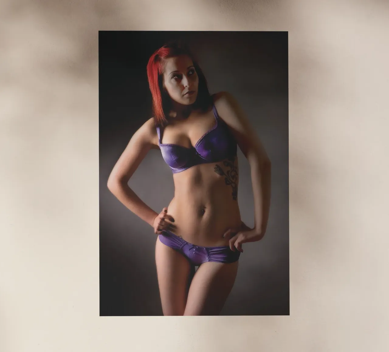 EDV in Purple pellicola backlit da Dave Hare Photography