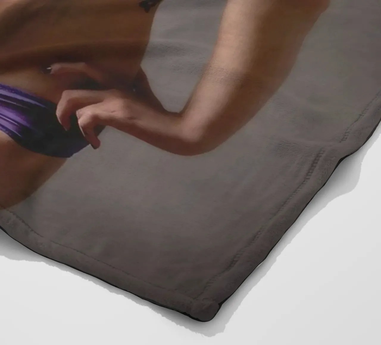 EDV in Purple coperta in pile da Dave Hare Photography