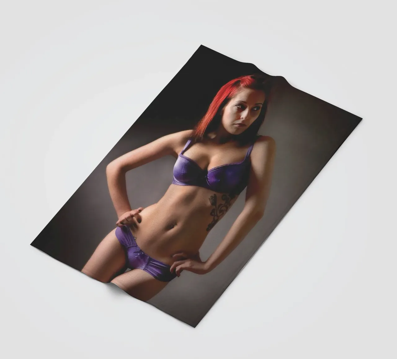 EDV in Purple coperta in pile da Dave Hare Photography