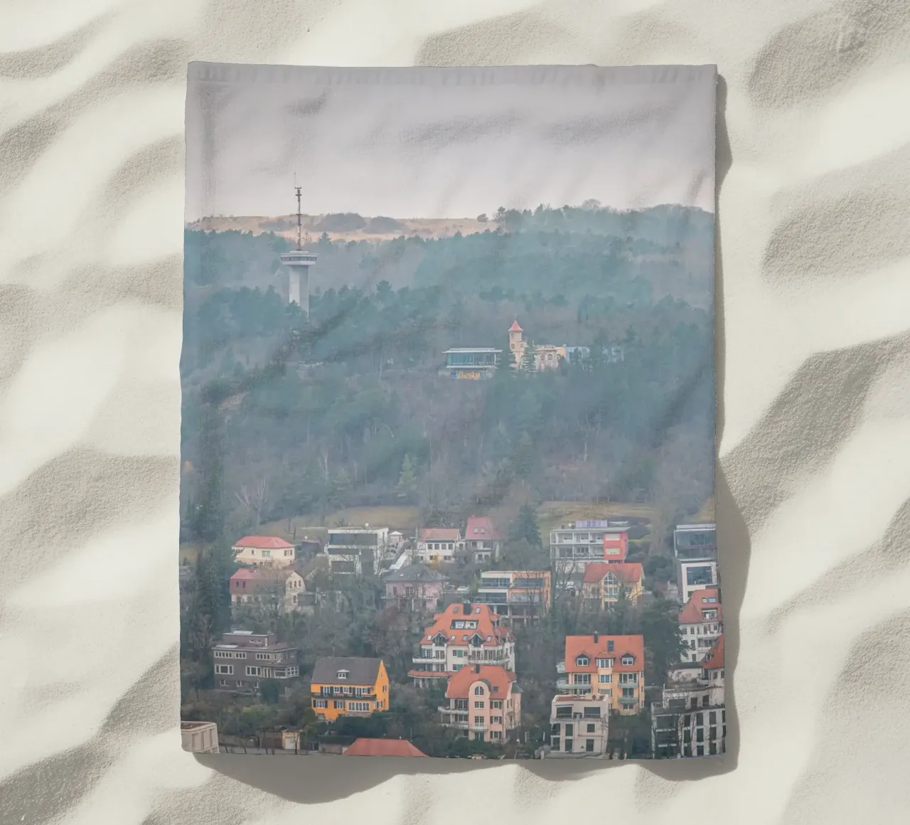 Il Langravio a Jena con la nebbia telo mare da Marcus Beckert | Fotografie